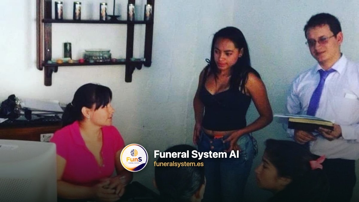 Flores, disquetes y código: El día que un técnico de 19 años descubrió el futuro del sector funerario